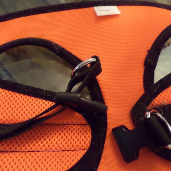 BARK APPEAL HARNESS - Bright Orange - with Velcro and clasp closure - Size XXL - Picture 4 of 5